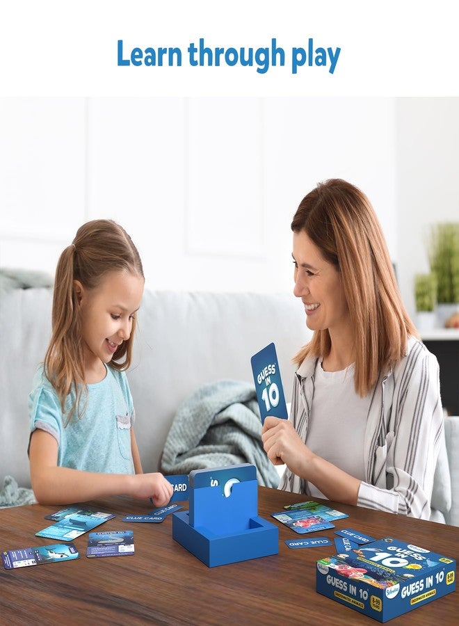 Skillmatics Guess in 10 Underwater Animals, Perfect for Boys, Girls, Kids, and Families Who Love Card Games, Toys, Board Games, Gifts for Ages 8, 9, 10 and Up - Image 4